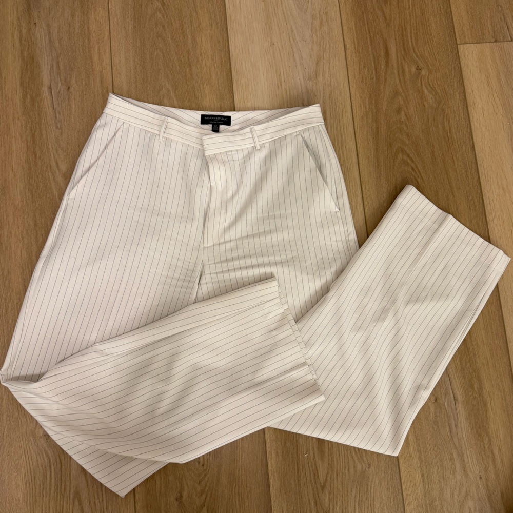 Banana Republic Pin Stripe Trouser Dress Pants